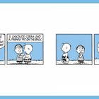 Sechs leere Sprechblasen über vier kindlichen Figuren in blauen Rechtecken. Illustratorischer Stil.