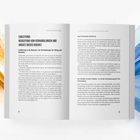 Ein Buch enthält Texte über Verhandlungen: Titel, Einleitung zur Relevanz für Alltag und Business, mit Seitenzahlen 12 und 13.
