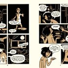 Comic mit Dialogen: Eine Nacht ohne Strom. Eine Figur fragt "Mom! What's going on?" und eine andere sagt "It's just a blackout." Es geht um Essen, das nicht verderben soll.