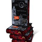 Buch "Hooked" von Emily McIntire, mit "SPIEGEL Bestseller"-Aufkleber. Illustration von Big Ben und Sternenhimmel.