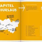 3. Kapitel Miniurlaub. Ferien für ein Wochenende. Wiesen, Wasser, Berge. 36H. Auf Pättkes zum Schloss. Pack die Skier ein.