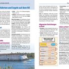 "Kreuzfahrten und Segeln auf dem Nil" überschrift. Themen: Nilkreuzfahrt, Sicherheit, Einrichtungen, Leben an Bord. Bild eines Kreuzfahrtschiffs.