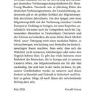 Texte: "Merkels Werk, unser Untergang", "Mai 2026", "Gerald Grosz", "Ab nach Hause". Schwarzer Text auf weißem Hintergrund.