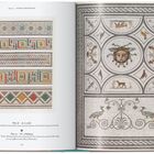 VOL. 2 - GENERAL DESCRIPTION. Links Mosaikmuster, rechts Medusa-Mosaik mit Tieren.