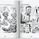 Illustration mit Figuren und Sprechblasen, die Verzweiflung und Selbstzweifel ausdrücken.