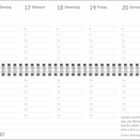 Kalender für Februar, Woche 07. Zitat: "Katzen erreichen mühelos [...] ohne Lärm zu machen." - Ernest Hemingway.