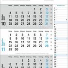 Text: Schulferien 2027. Kalender für Oktober bis Dezember 2027, inklusive Feiertage und Kalenderwochen.