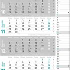 Kalendarium: Oktober 2027 bis Januar 2028. Feiertage: Tag der Deutschen Einheit, Allerheiligen, Nikolaus.