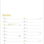 Kalender für Oktober: Tage und bedeutende Ereignisse. 3. Oktober: Tag der Deutschen Einheit. 31. Oktober: Reformationstag.