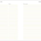 "Reiseplanung", "Ziel", "Datum", "Nicht vergessen", gelbe Linien. Drei Spalten: Ziel, Datum, Notizen.