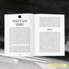 "SPIELZEIT IST GLEICH SICHERHEIT" und "TEAMWECHSEL" sind die Überschriften. Offenes Buch, gelbes "GRAU"-Logo unten rechts.