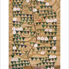 10, 2027; Eine Illustration mit geschwungenen goldenen Spiralen und Mustern, grüne und blaue Dreiecke, rote Akzente.