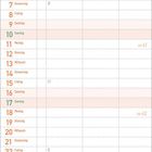 Kalender Oktober 2027. Feiertage: 3. Tag der Dt. Einheit, 26. Nationalfeiertag. Design mit orangefarbenen Hunden oben.