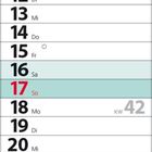 Kalender für Oktober 2027. Wichtige Tage: 3. Oktober, Tag der Deutschen Einheit. 31. Oktober, Reformationstag.