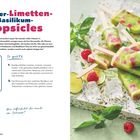 Himbeer-Limetten-Basilikum-Popsicles: Rezept mit Zutaten (Basilikum, Limettensaft) und Zubereitung. Eis am Stiel, frische Himbeeren.