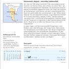 **Auflösung vom 4.8.**  
Wie heißt der höchste Berg Balis?  
b) Gunung Agung  

**Harmonisch, elegant – und voller Leidenschaft**  
Beschreibung des Tangos in Buenos Aires.  

**GeoLogisch**  
Welches typische Tango-Instrument stammt aus Deutschland?  
a) Bandoneon b) Gitarre c) Klavier  

Kalenderdaten: 30. Juli – 5. August  
Löwe-Zeichen.  
Namen: Dominik, Dominika, Oswald, Stanislaus, Uwe.  

Illustration: Karte von Südamerika mit Buenos Aires hervorgehoben.