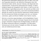 Aspasia
Die griechische Philosophin war eine begnadete Rednerin. Sie war mit Perikles verheiratet und austauschte sich mit Sokrates.