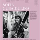Oktober 18 Mo bis 24 So, Sofia Gubaidulina. Bild: Frau spielt Sitar. Text über musikalische Experimente und Inspiration.