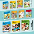 Üben, lernen und Spaß haben mit Titeln aus dem Hauschka Verlag. Cover von Übungsbüchern für die 3. und 4. Klasse.