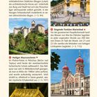 Reiseziele mit Bildern: Burg Elbogen, Singende Fontäne Marienbad, Heiliger Maurusschrein, Große Synagoge Pilsen.