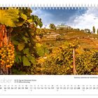"Oktober, 03.10. Tag der Deutschen Einheit, 31.10. Reformationstag. Spitzhaus oberhalb der herbstlichen Weinberge."