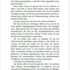 Textauszug auf Seite 36 eines Buches. Es geht um Gerüchte, Schulschwänzen und Erziehungsrat durch Lehrer und Eltern.