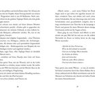 Seiten mit den Nummern 26 und 27 enthalten einen fortlaufenden Textabschnitt und ein Gedicht.