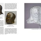 179) Hybrid sallet with integrated bevor, 180) Hybrid sallet, 181) Hybrid sallet. Zeigt drei mittelalterliche Helme.