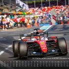 16 | Charles Leclerc | MCD | 16.10.1997 | Scuderia Ferrari. Rotes Formel-1-Auto in der Boxengasse, umgeben von Menschen.
