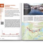 Gumpentour Fossheim – Dynjanfoss: 4,5 km, 01:30 h, 110 hm. Start: Fossheim, Parkplatz nahe Reinloss. Karte zeigt Wanderroute.