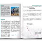 **AUTOR**: Mark Zahel.  
**VORWORT**: Beschreibung von Osttirol.  
**ORIENTIERUNG MIT GPS**: Infos zu GPS-Tracks.  
Links: Text und Foto eines Wanderers. Rechts: Landkarte mit Routenlinie.