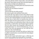 Seite 16 eines Buches. Fließtext mit Dialogen über Geburt, Gefühle von Erschöpfung und Freude. Keine Illustrationen.