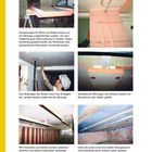 Seite 120. Anleitungen und Bilder zur richtigen Dämmung von Decken mit Texten und Illustrationen. Markenname unten.