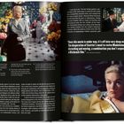 1. „The fall of man: Scottie (James Stewart)“; 2. „Image is everything: It’s incredible“; 3. „Dizzy dame: Scottie follows“; 4. „On shore and under the covers“; ein Bild von einer Frau in einem Blumenladen und eines von ihr im Bett.