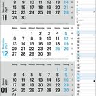 November 2027: Monatsübersicht, Adventstage hervorgehoben. Dezember 2027: 1.-31., wichtige Tage blau markiert.