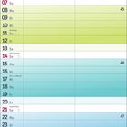 Kalender für November 2027; Feiertage: Allerheiligen, Martinstag, Volkstrauertag, Buß- und Bettag, Totensonntag, 1. Advent.