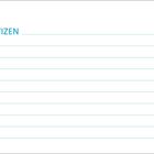"NOTIZEN" oben links, darunter linierte Linien. Rechts unten ein kleines rotes Logo mit der Aufschrift "HEYE".
