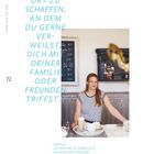 „Einen Ort zu schaffen, an dem du gerne verweilst, dich mit deiner Familie oder Freunden triffst.“ Eine Frau im Café.