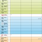 Kalenderblatt für November 2027, zeigt Wochentage, Feiertage und Kalenderwochen. Enthält Notizbereich unten.