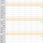 Kalenderblatt: "11-2027", "kw 44" bis "kw 48". Wochentage Montag bis Sonntag in Spalten mit Notizen und Markierungen.