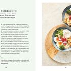 BUNTES GEMÜSE-PORRIDGE MIT EI. Rezept mit Zutaten wie Milch, Haferflocken, Eier, Radieschen und Frühlingszwiebeln. Tipp: Haferflocken=Eiweißlieferant.