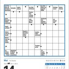 Kalender: 14. Mai, hl. Bonifatius, Freitag. Kreuzworträtsel mit Hinweisen und einem Monatskalender Mai.