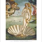 Zitat: "Eine emblematische Figur des Windes..." von Walter Pater, 1873. Kalender für Juli. Illustr. der "Geburt der Venus".