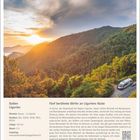 Italien, Ligurien. Strecke: Genua – La Spezia. Länge: 135 km. Dauer: 5 h. Fünf berühmte Dörfer an Liguriens Küste.