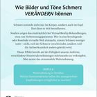 "Wie Bilder und Töne Schmerz VERÄNDERN können." Text erklärt, dass Schmerz im Kopf beeinflusst werden kann. Datum: 2. März.