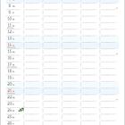 Kalenderblatt für November. Taube, grüner Zweig, Leuchtturm am Fluss. Feiertage: Allerheiligen, Martinstag, Volkstrauertag.