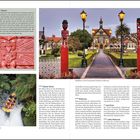 Schnitzkunst der Maori. Badehaus in den Government Gardens in Rotorua. *** Okere River. Raftingspaß auf dem Okere. *** Rotorua. *** Lake Rotorua.