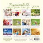 "Herzenswünsche. Mit guten Wünschen durch das Jahr 2027." Kalender mit monatlichen Bildern und Sprüchen.