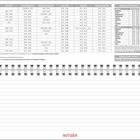 Tabelle mit Schulferien 2027 für deutsche Bundesländer, Österreich und Schweiz. Links: "Schulferien 2027". Unten: "NOTIZEN".