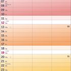 Kalender für Dezember 2027, beginnend mit dem 1. Dezember (Mittwoch). Feiertage: 2./3./4. Advent, Nikolaus, Weihnachten, Silvester.